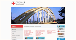 Desktop Screenshot of cisvali.com.br